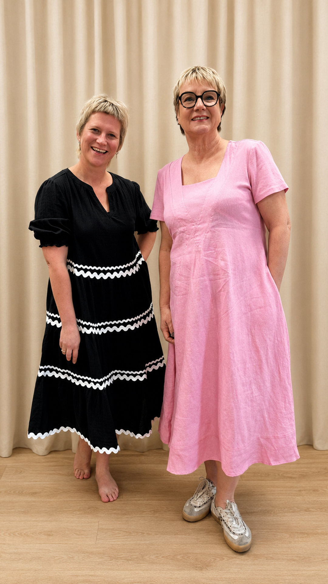 style items clothing on different bodies